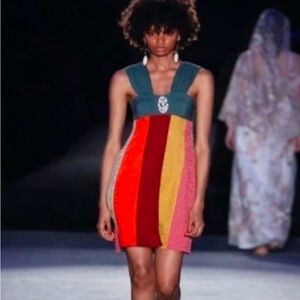 Sweet Matitos Runway Piece Dress Size 38 NEW WT